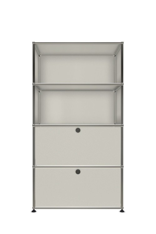 Système de rangement 4 modules 2 portes USM Haller 75 x 35 x h144 cm