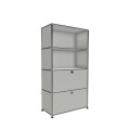 Système de rangement 4 modules 2 portes USM Haller 75 x 35 x h144 cm