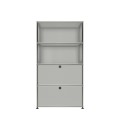 Système de rangement 4 modules 2 portes USM Haller 75 x 35 x h144 cm