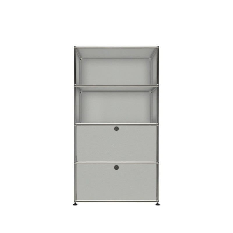 Système de rangement 4 modules 2 portes USM Haller 75 x 35 x h144 cm