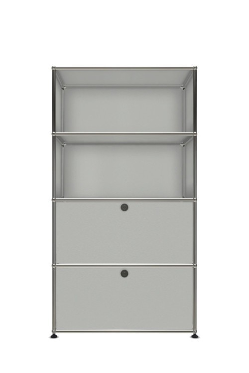 Système de rangement 4 modules 2 portes USM Haller 75 x 35 x h144 cm