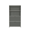Système de rangement 4 modules 2 portes USM Haller 75 x 35 x h144 cm