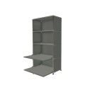 Système de rangement 4 modules 2 portes USM Haller 75 x 35 x h144 cm