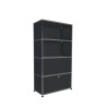 Système de rangement 4 modules 2 portes USM Haller 75 x 35 x h144 cm