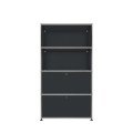 Système de rangement 4 modules 2 portes USM Haller 75 x 35 x h144 cm