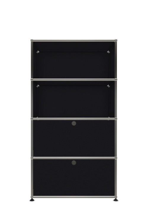 Système de rangement 4 modules 2 portes USM Haller 75 x 35 x h144 cm