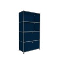 Système de rangement 4 modules 2 portes USM Haller 75 x 35 x h144 cm