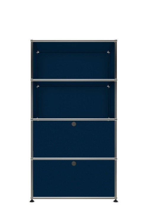 Système de rangement 4 modules 2 portes USM Haller 75 x 35 x h144 cm