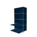 Système de rangement 4 modules 2 portes USM Haller 75 x 35 x h144 cm