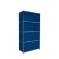 Système de rangement 4 modules 2 portes USM Haller 75 x 35 x h144 cm