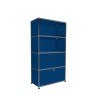 Système de rangement 4 modules 2 portes USM Haller 75 x 35 x h144 cm