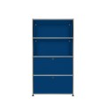 Système de rangement 4 modules 2 portes USM Haller 75 x 35 x h144 cm