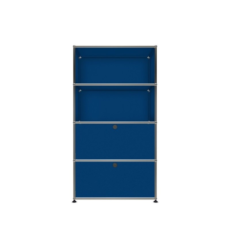 Système de rangement 4 modules 2 portes USM Haller 75 x 35 x h144 cm