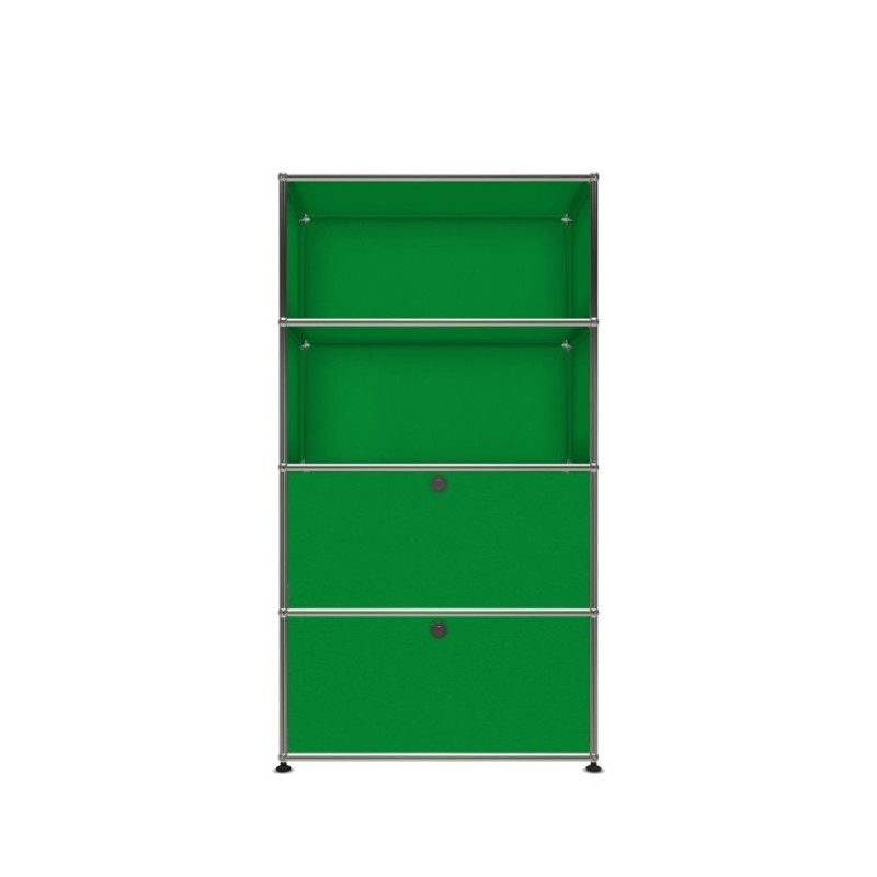 Système de rangement 4 modules 2 portes USM Haller 75 x 35 x h144 cm