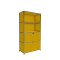 Système de rangement 4 modules 2 portes USM Haller 75 x 35 x h144 cm