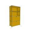 Système de rangement 4 modules 2 portes USM Haller 75 x 35 x h144 cm