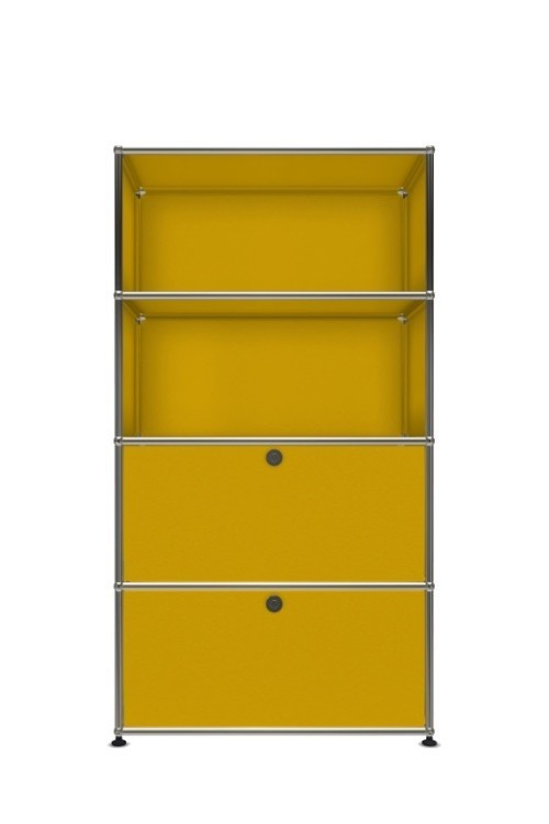 Système de rangement 4 modules 2 portes USM Haller 75 x 35 x h144 cm