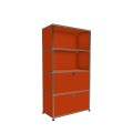 Système de rangement 4 modules 2 portes USM Haller 75 x 35 x h144 cm