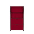 Système de rangement 4 modules 2 portes USM Haller 75 x 35 x h144 cm