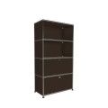 Système de rangement 4 modules 2 portes USM Haller 75 x 35 x h144 cm