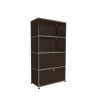Système de rangement 4 modules 2 portes USM Haller 75 x 35 x h144 cm