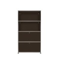 Système de rangement 4 modules 2 portes USM Haller 75 x 35 x h144 cm