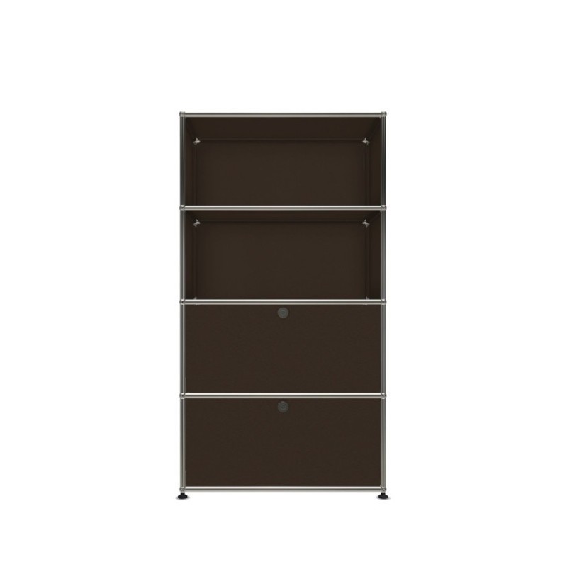 Système de rangement 4 modules 2 portes USM Haller 75 x 35 x h144 cm