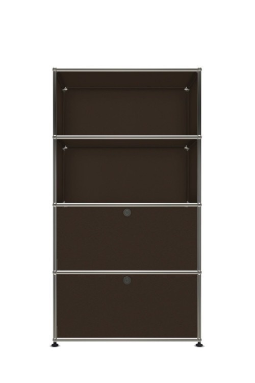 Système de rangement 4 modules 2 portes USM Haller 75 x 35 x h144 cm