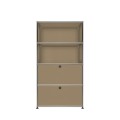 Système de rangement 4 modules 2 portes USM Haller 75 x 35 x h144 cm