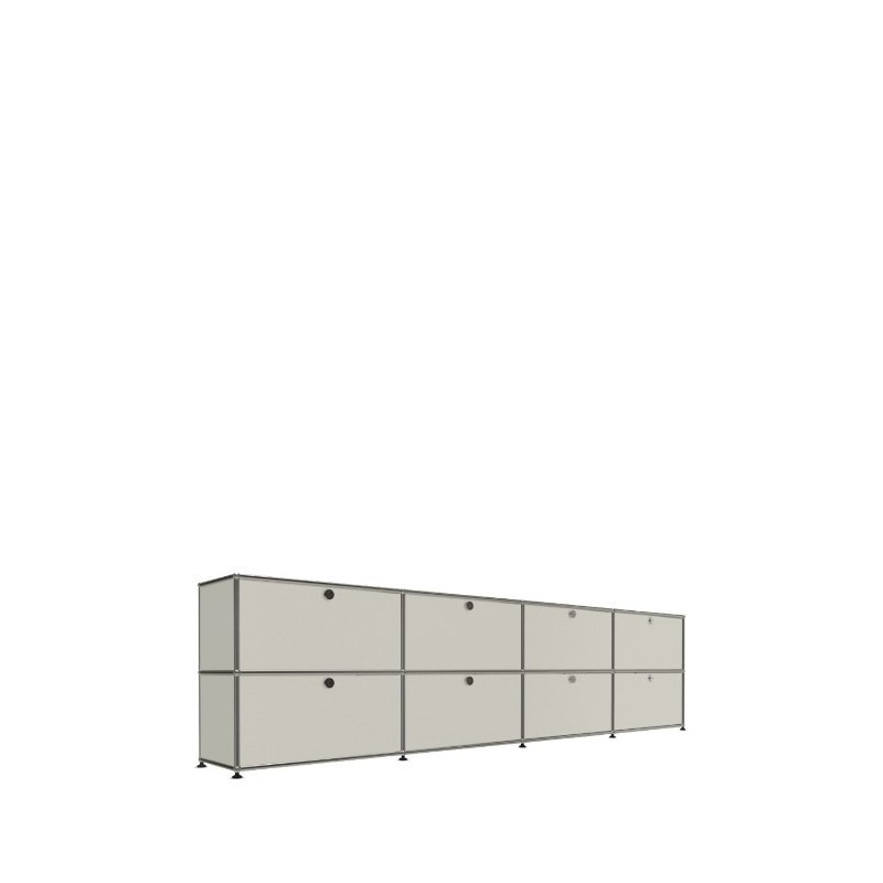 Système de rangement 8 portes USM Haller 300 x 35 x h74 cm
