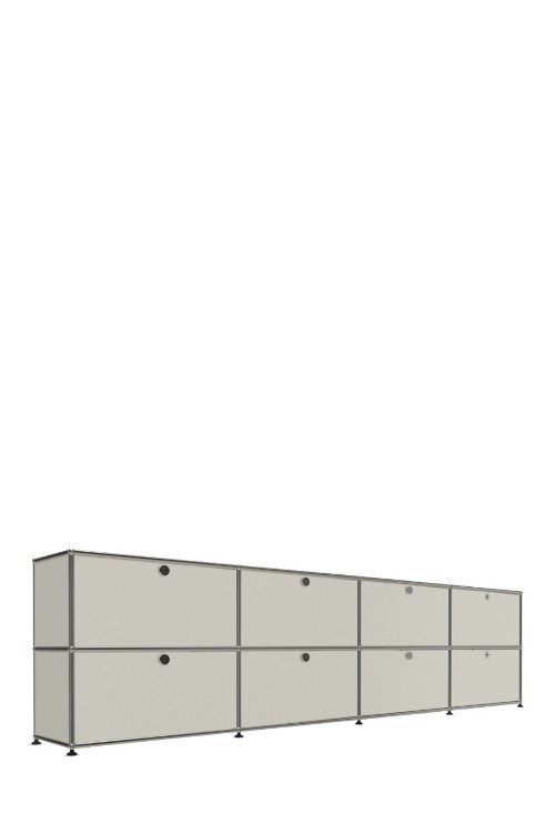 Système de rangement 8 portes USM Haller 300 x 35 x h74 cm