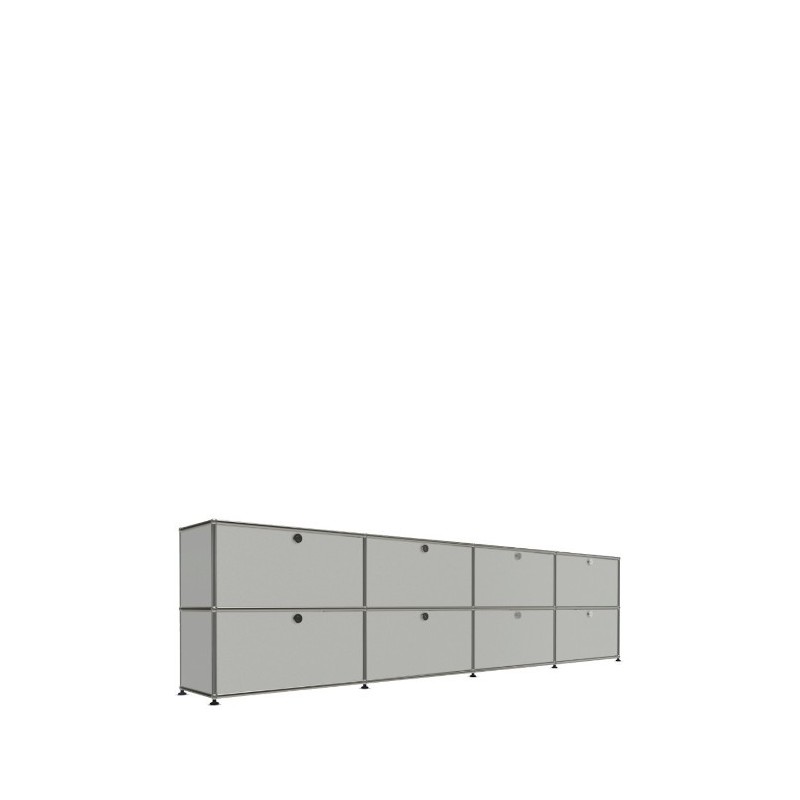 Système de rangement 8 portes USM Haller 300 x 35 x h74 cm