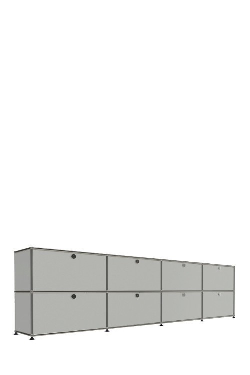 Système de rangement 8 portes USM Haller 300 x 35 x h74 cm
