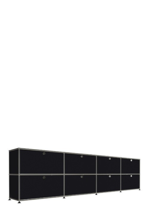 Système de rangement 8 portes USM Haller 300 x 35 x h74 cm