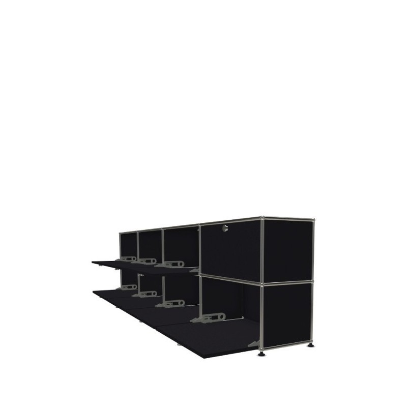Système de rangement 8 portes USM Haller 300 x 35 x h74 cm