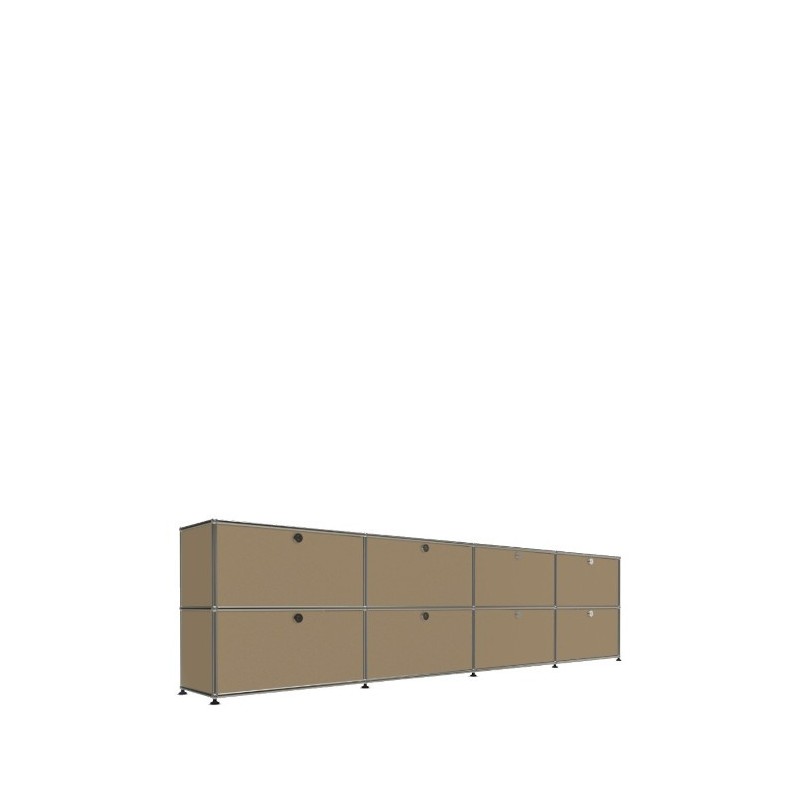 Système de rangement 8 portes USM Haller 300 x 35 x h74 cm