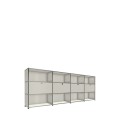 Système de rangement 12 modules 4 portes USM Haller 300 x 35 x h109 cm