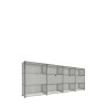 Système de rangement 12 modules 4 portes USM Haller 300 x 35 x h109 cm