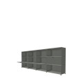 Système de rangement 12 modules 4 portes USM Haller 300 x 35 x h109 cm
