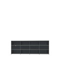 Système de rangement 12 modules 4 portes USM Haller 300 x 35 x h109 cm