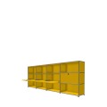 Système de rangement 12 modules 4 portes USM Haller 300 x 35 x h109 cm