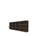 Système de rangement 12 modules 4 portes USM Haller 300 x 35 x h109 cm