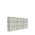 Système de rangement 9 portes USM Haller 225 x 35 x h109 cm