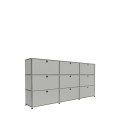 Système de rangement 9 portes USM Haller 225 x 35 x h109 cm