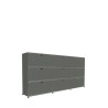 Système de rangement 9 portes USM Haller 225 x 35 x h109 cm