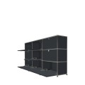 Système de rangement 9 portes USM Haller 225 x 35 x h109 cm