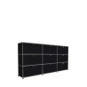 Système de rangement 9 portes USM Haller 225 x 35 x h109 cm