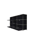 Système de rangement 9 portes USM Haller 225 x 35 x h109 cm