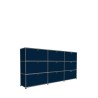 Système de rangement 9 portes USM Haller 225 x 35 x h109 cm