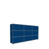 Système de rangement 9 portes USM Haller 225 x 35 x h109 cm
